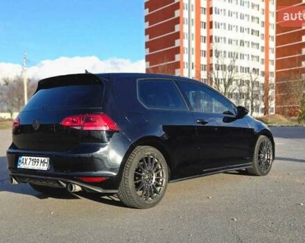 Черный Фольксваген Гольф ГТИ, объемом двигателя 1.98 л и пробегом 136 тыс. км за 13000 $, фото 5 на Automoto.ua