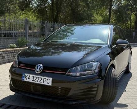 Черный Фольксваген Гольф ГТИ, объемом двигателя 1.98 л и пробегом 195 тыс. км за 14900 $, фото 1 на Automoto.ua