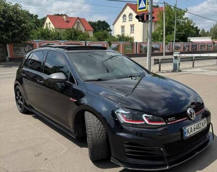 Черный Фольксваген Гольф ГТИ, объемом двигателя 1.98 л и пробегом 120 тыс. км за 15500 $, фото 1 на Automoto.ua