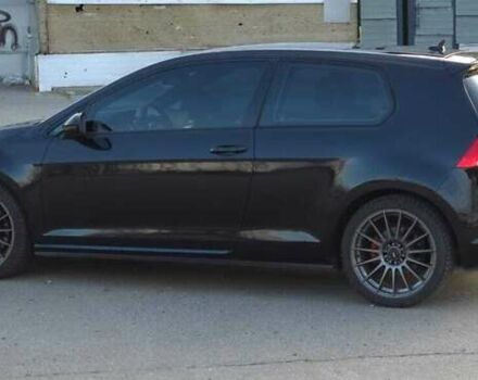 Черный Фольксваген Гольф ГТИ, объемом двигателя 1.98 л и пробегом 136 тыс. км за 13000 $, фото 3 на Automoto.ua
