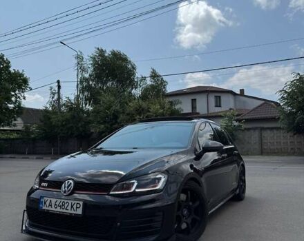 Черный Фольксваген Гольф ГТИ, объемом двигателя 1.98 л и пробегом 120 тыс. км за 15500 $, фото 4 на Automoto.ua