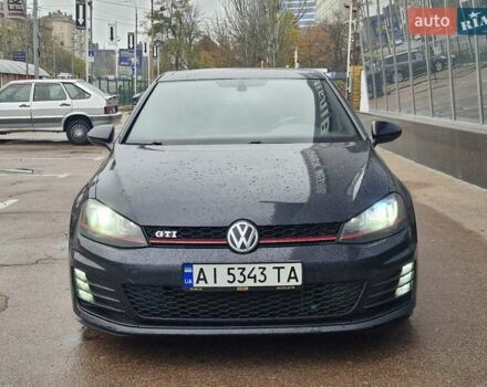 Черный Фольксваген Гольф ГТИ, объемом двигателя 2 л и пробегом 163 тыс. км за 12700 $, фото 2 на Automoto.ua
