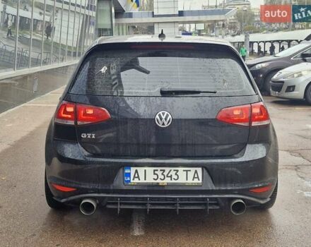 Черный Фольксваген Гольф ГТИ, объемом двигателя 2 л и пробегом 163 тыс. км за 12700 $, фото 5 на Automoto.ua