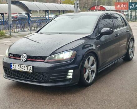 Черный Фольксваген Гольф ГТИ, объемом двигателя 2 л и пробегом 163 тыс. км за 12700 $, фото 1 на Automoto.ua