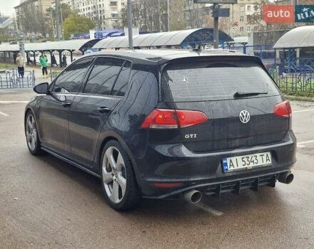 Черный Фольксваген Гольф ГТИ, объемом двигателя 2 л и пробегом 163 тыс. км за 12700 $, фото 4 на Automoto.ua