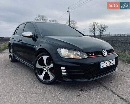 Черный Фольксваген Гольф ГТИ, объемом двигателя 1.98 л и пробегом 161 тыс. км за 11250 $, фото 1 на Automoto.ua