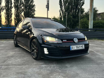 Черный Фольксваген Гольф ГТИ, объемом двигателя 1.98 л и пробегом 117 тыс. км за 14500 $, фото 1 на Automoto.ua