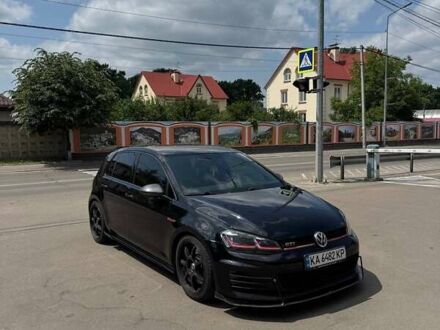 Черный Фольксваген Гольф ГТИ, объемом двигателя 1.98 л и пробегом 120 тыс. км за 15500 $, фото 1 на Automoto.ua