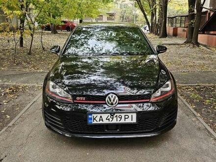 Черный Фольксваген Гольф ГТИ, объемом двигателя 1.98 л и пробегом 163 тыс. км за 16900 $, фото 1 на Automoto.ua