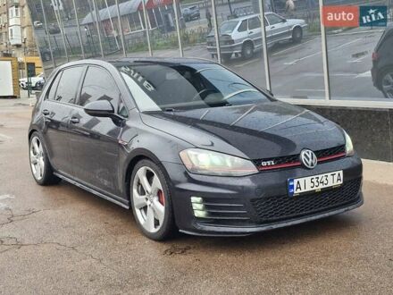 Черный Фольксваген Гольф ГТИ, объемом двигателя 2 л и пробегом 163 тыс. км за 12700 $, фото 1 на Automoto.ua