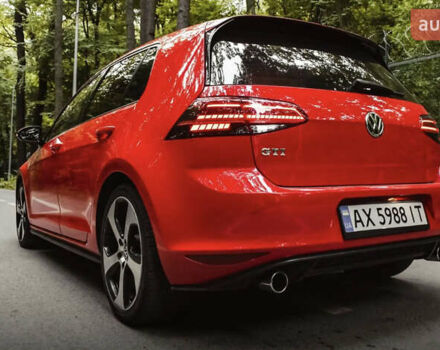 Фольксваген Гольф ГТИ 2015 в Славянске на Automoto.ua Красный Фольксваген Гольф ГТИ, объемом двигателя 1.98 л и пробегом 170 тыс. км за 14300 $, фото 8 на Automoto.ua