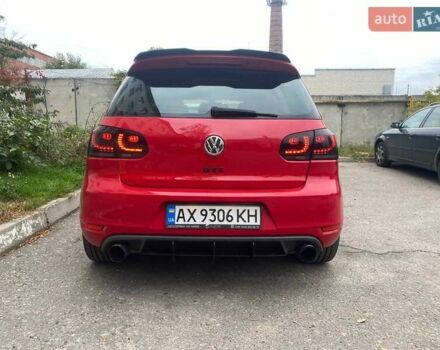 Красный Фольксваген Гольф ГТИ, объемом двигателя 2 л и пробегом 193 тыс. км за 9500 $, фото 1 на Automoto.ua