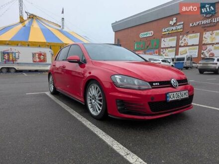 Красный Фольксваген Гольф ГТИ, объемом двигателя 1.98 л и пробегом 148 тыс. км за 13100 $, фото 1 на Automoto.ua