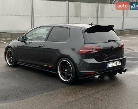 Серый Фольксваген Гольф ГТИ, объемом двигателя 1.98 л и пробегом 123 тыс. км за 13800 $, фото 4 на Automoto.ua