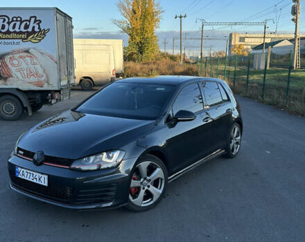 Серый Фольксваген Гольф ГТИ, объемом двигателя 1.98 л и пробегом 184 тыс. км за 14700 $, фото 1 на Automoto.ua