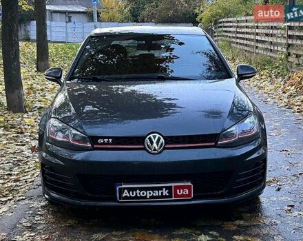 Серый Фольксваген Гольф ГТИ, объемом двигателя 2 л и пробегом 150 тыс. км за 13790 $, фото 1 на Automoto.ua