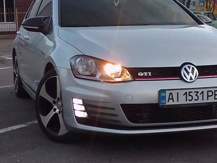 Фольксваген Гольф ГТІ 2014 у Белой Церкве на Automoto.ua Сірий Фольксваген Гольф ГТІ, об'ємом двигуна 2 л та пробігом 180 тис. км за 13700 $, фото 1 на Automoto.ua
