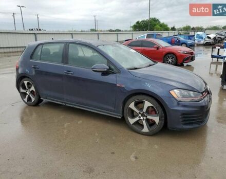 Синий Фольксваген Гольф ГТИ, объемом двигателя 1.98 л и пробегом 84 тыс. км за 2400 $, фото 3 на Automoto.ua