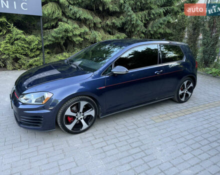 Синий Фольксваген Гольф ГТИ, объемом двигателя 1.98 л и пробегом 130 тыс. км за 13777 $, фото 2 на Automoto.ua