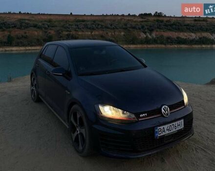 Синий Фольксваген Гольф ГТИ, объемом двигателя 1.98 л и пробегом 120 тыс. км за 13300 $, фото 1 на Automoto.ua