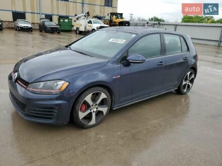 Фольксваген Гольф ГТИ 2016 в Львове на Automoto.ua Синий Фольксваген Гольф ГТИ, объемом двигателя 1.98 л и пробегом 84 тыс. км за 2400 $, фото 1 на Automoto.ua