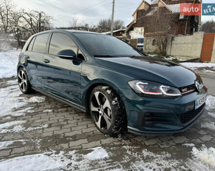 Зеленый Фольксваген Гольф ГТИ, объемом двигателя 1.98 л и пробегом 61 тыс. км за 18500 $, фото 1 на Automoto.ua