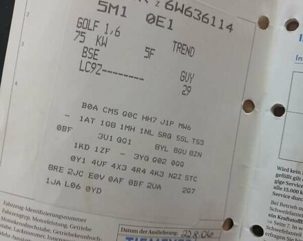 Черный Фольксваген Гольф Плюс, объемом двигателя 1.6 л и пробегом 218 тыс. км за 5250 $, фото 91 на Automoto.ua