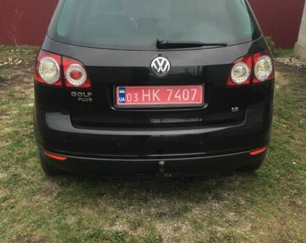 Черный Фольксваген Гольф Плюс, объемом двигателя 1.6 л и пробегом 249 тыс. км за 6800 $, фото 1 на Automoto.ua