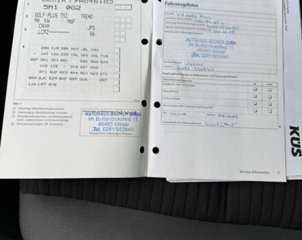 Черный Фольксваген Гольф Плюс, объемом двигателя 1.4 л и пробегом 190 тыс. км за 6800 $, фото 23 на Automoto.ua