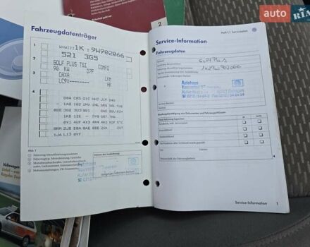 Черный Фольксваген Гольф Плюс, объемом двигателя 1.4 л и пробегом 217 тыс. км за 7900 $, фото 44 на Automoto.ua