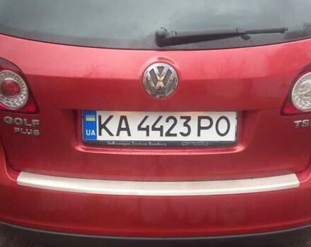 Красный Фольксваген Гольф Плюс, объемом двигателя 1.4 л и пробегом 184 тыс. км за 6900 $, фото 2 на Automoto.ua