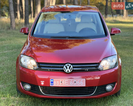 Красный Фольксваген Гольф Плюс, объемом двигателя 1.4 л и пробегом 177 тыс. км за 5999 $, фото 1 на Automoto.ua