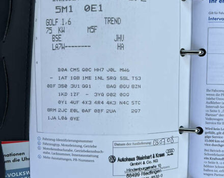 Серый Фольксваген Гольф Плюс, объемом двигателя 1.6 л и пробегом 99 тыс. км за 7250 $, фото 90 на Automoto.ua