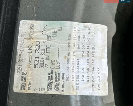 Серый Фольксваген Гольф Плюс, объемом двигателя 1.6 л и пробегом 245 тыс. км за 8199 $, фото 31 на Automoto.ua