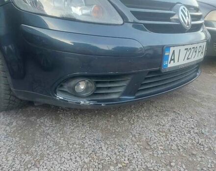 Синий Фольксваген Гольф Плюс, объемом двигателя 1.6 л и пробегом 281 тыс. км за 7200 $, фото 3 на Automoto.ua