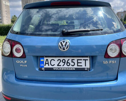 Синий Фольксваген Гольф Плюс, объемом двигателя 1.6 л и пробегом 272 тыс. км за 5800 $, фото 5 на Automoto.ua