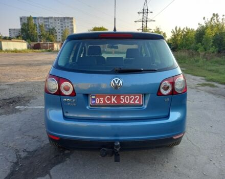 Синий Фольксваген Гольф Плюс, объемом двигателя 1.6 л и пробегом 245 тыс. км за 5899 $, фото 5 на Automoto.ua