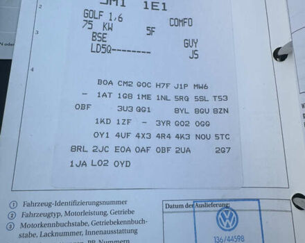 Синий Фольксваген Гольф Плюс, объемом двигателя 1.6 л и пробегом 212 тыс. км за 6300 $, фото 52 на Automoto.ua