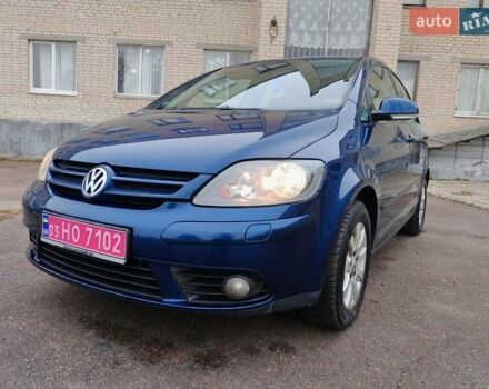 Синий Фольксваген Гольф Плюс, объемом двигателя 1.6 л и пробегом 172 тыс. км за 6200 $, фото 1 на Automoto.ua