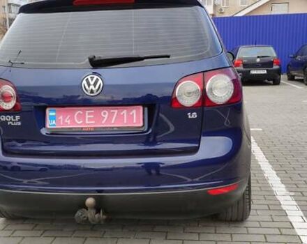 Синий Фольксваген Гольф Плюс, объемом двигателя 1.6 л и пробегом 226 тыс. км за 5700 $, фото 14 на Automoto.ua