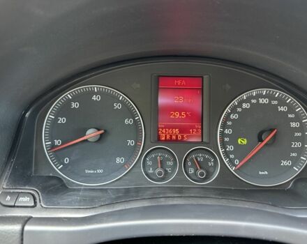 Синий Фольксваген Гольф Плюс, объемом двигателя 2 л и пробегом 244 тыс. км за 6500 $, фото 9 на Automoto.ua