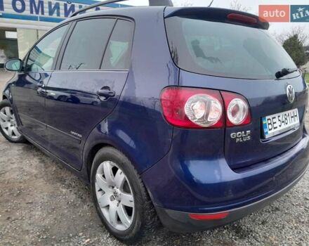 Синий Фольксваген Гольф Плюс, объемом двигателя 1.6 л и пробегом 218 тыс. км за 6750 $, фото 3 на Automoto.ua