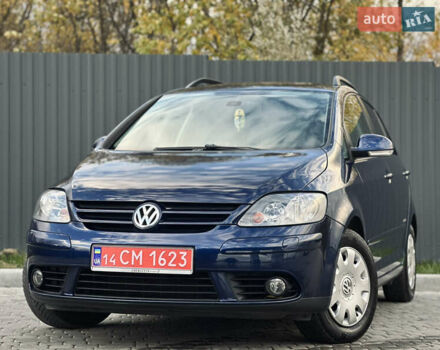 Синий Фольксваген Гольф Плюс, объемом двигателя 1.6 л и пробегом 174 тыс. км за 6350 $, фото 3 на Automoto.ua