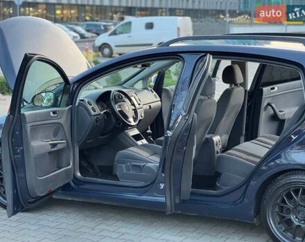 Синий Фольксваген Гольф Плюс, объемом двигателя 1.98 л и пробегом 215 тыс. км за 5999 $, фото 19 на Automoto.ua