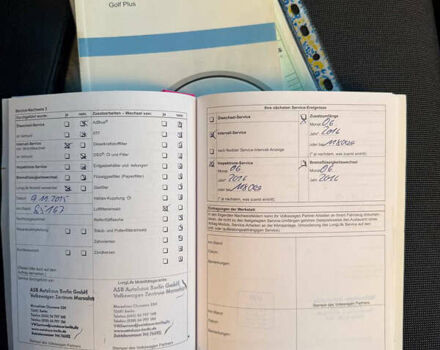 Синий Фольксваген Гольф Плюс, объемом двигателя 1.2 л и пробегом 160 тыс. км за 7300 $, фото 60 на Automoto.ua