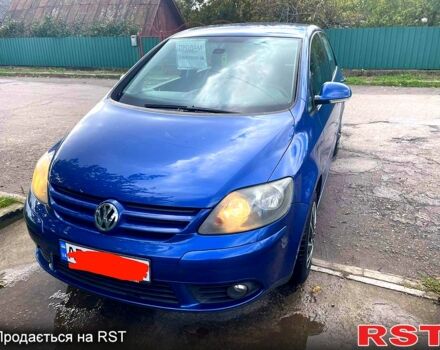 Синий Фольксваген Гольф Плюс, объемом двигателя 1.6 л и пробегом 224 тыс. км за 5200 $, фото 1 на Automoto.ua