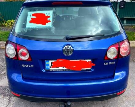 Синий Фольксваген Гольф Плюс, объемом двигателя 1.6 л и пробегом 224 тыс. км за 5200 $, фото 3 на Automoto.ua