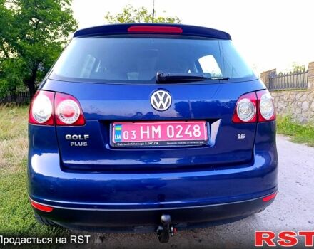 Синий Фольксваген Гольф Плюс, объемом двигателя 1.6 л и пробегом 184 тыс. км за 5799 $, фото 1 на Automoto.ua