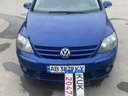 Синий Фольксваген Гольф Плюс, объемом двигателя 1.6 л и пробегом 215 тыс. км за 5400 $, фото 1 на Automoto.ua