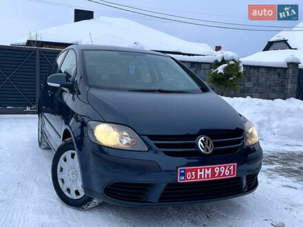 Синий Фольксваген Гольф Плюс, объемом двигателя 1.6 л и пробегом 214 тыс. км за 5250 $, фото 1 на Automoto.ua